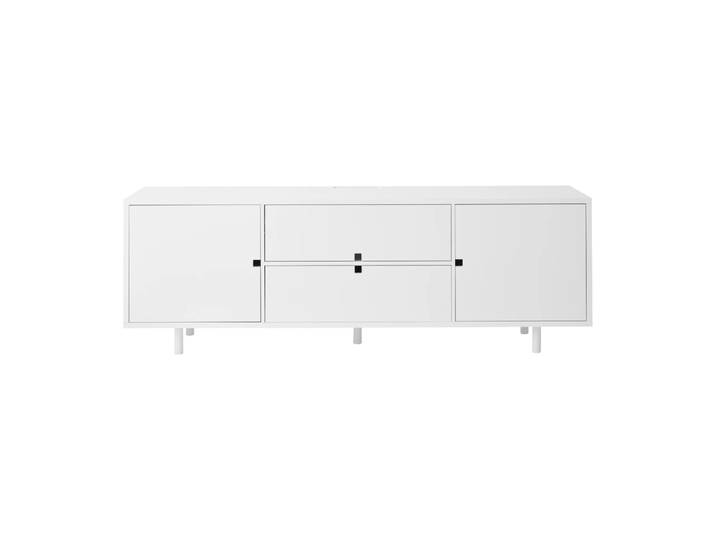 1898 Banc multimédia Square Blanc