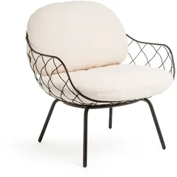 Magis Piña Outdoor Sessel, marrone / weiß