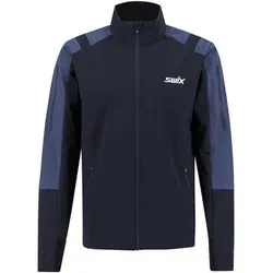 SWIX Langlaufjacke Infinity Jacket M, Größe M in Blau Blau
