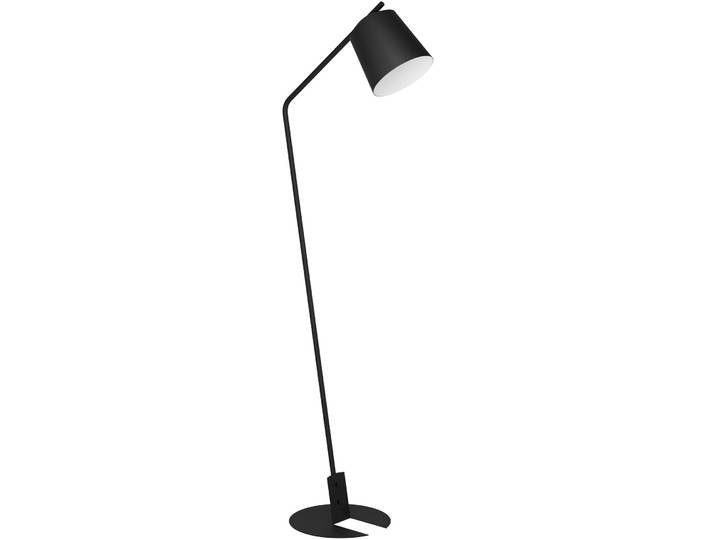 Eglo Stehlampe Oneda Schwarz/weiss Stahl H 160.5 cm