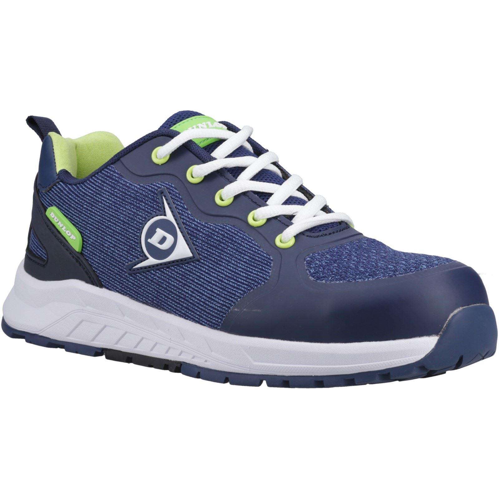 Dunlop T-Max Textiel Heren Navy/Lima Veiligheidsschoenen