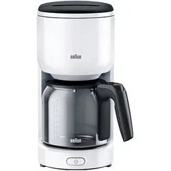 Braun KF 3100, Filterkaffeemaschine, Weiss