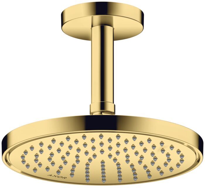 Hansgrohe Axor Deckenanschluss 26432990 100mm, rund, polished gold optic