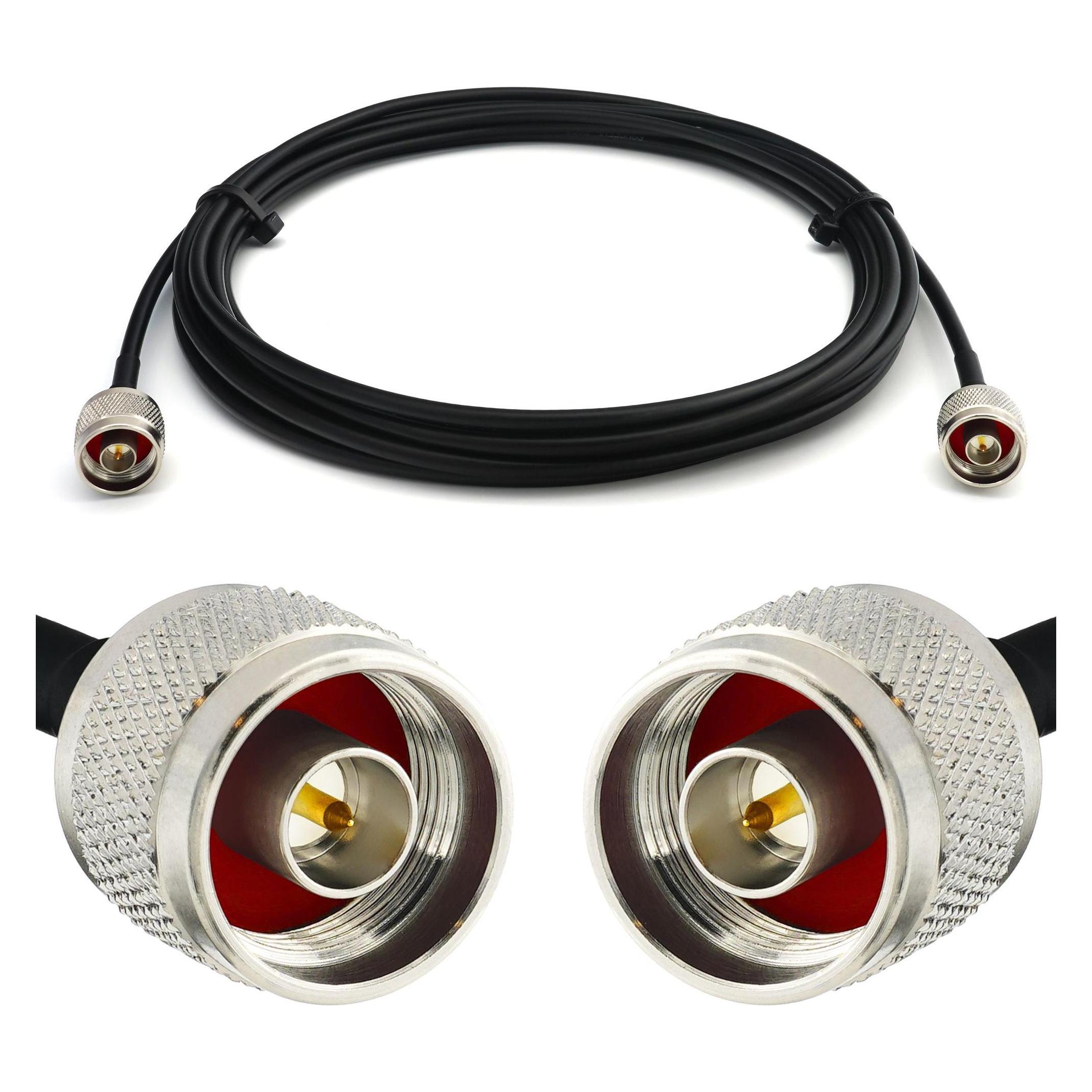 Rangeful N Male to N Male 2m RG58/U Coaxial Cable RG58-NM-NM-2 (RG58-NM-NM-2)