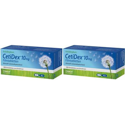 Cetidex 10Mg Doppelpack 2x100 St Filmtabletten