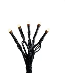 Konstsmide Weihnachtsbeleuchtung  Micro LED Lichterkette gefrostet 200 Dioden