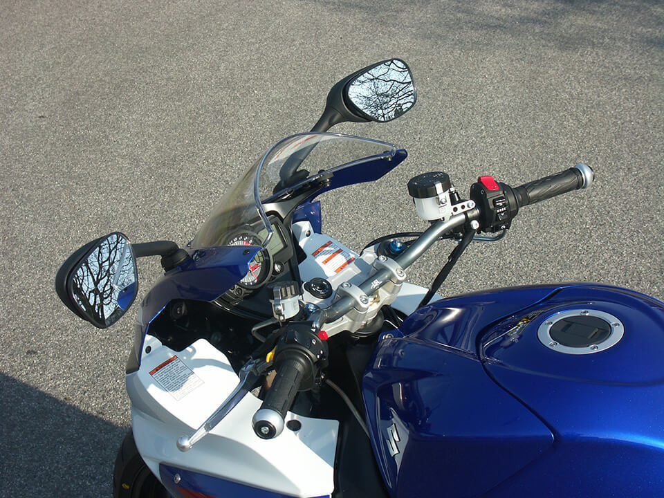 LSL Superbike-Kit mit Teilegutachten für Suzuki GSX-R1000, Typ WVCL, Modelljahr 2007-2008, silber, (Typ G)