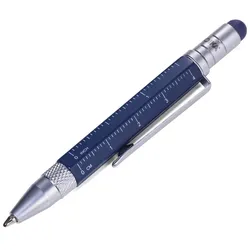 TROIKA® Kugelschreiber LILIPUT TOOL PEN blau 1.0 mm Schreibfarbe: schwarz