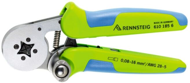 Rennsteig Crimpzange für Aderendhülsen, Pour section de conducteur: 16 mm2 (610 185 6 HO)