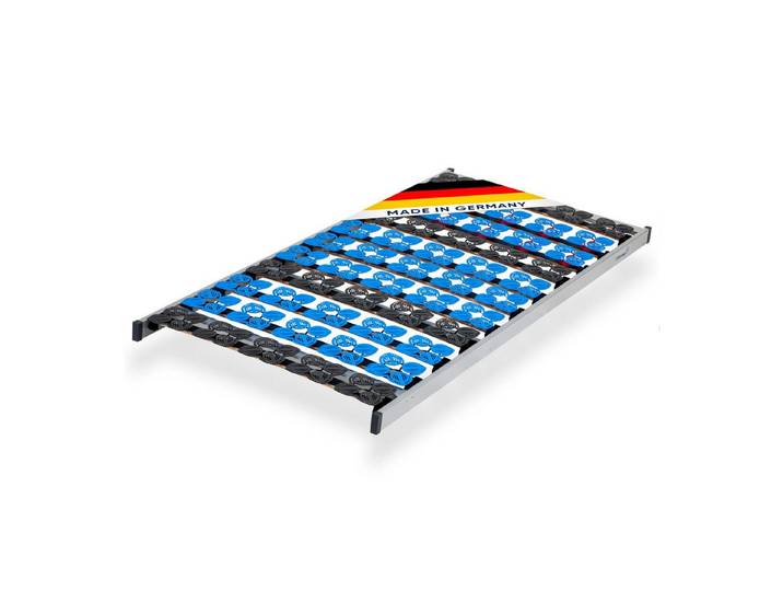 Lattenrost Cloud NV, CUBEsleep, Kopfteil nicht verstellbar, Fußteil nicht verstellbar, 7 Liegezonen Tellerfeder-Rahmen, fertig montiert, Made in Germany