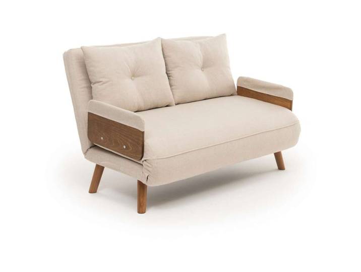Bettsofa Cosmo Creme Stoff B 78 T 82 cm - Bettsofa