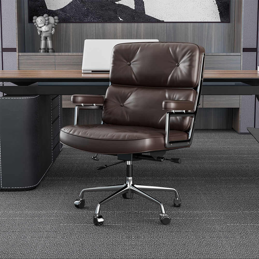 Corrigan Studio Office Chair Brown 95cm H X 56cm W X 60cm D