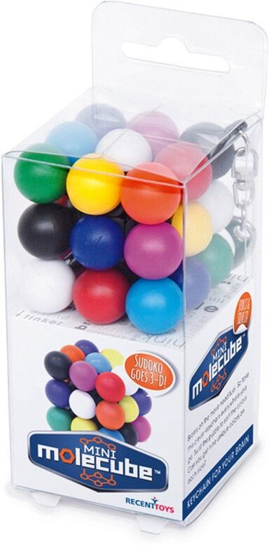 Recent toys Porte-clés Casse-tête Mini Molecube