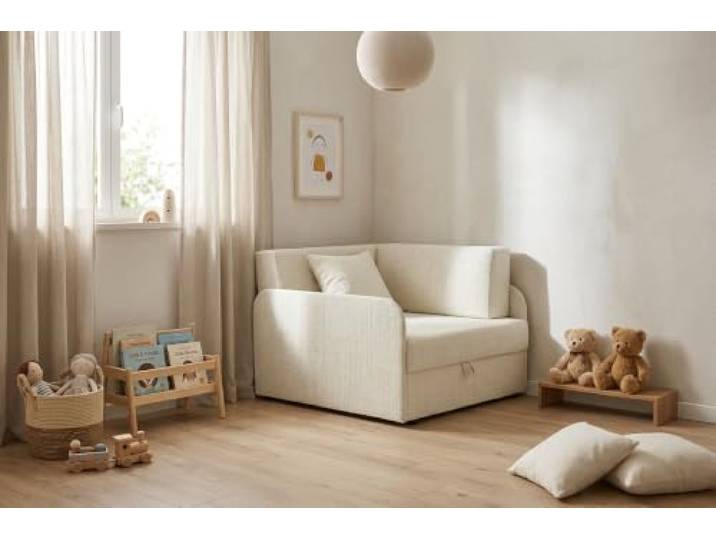 Family Meble Kinder-Schlafsofa Denis Ramona mit Bettkasten, ausziehbar – Variante Ramona 1