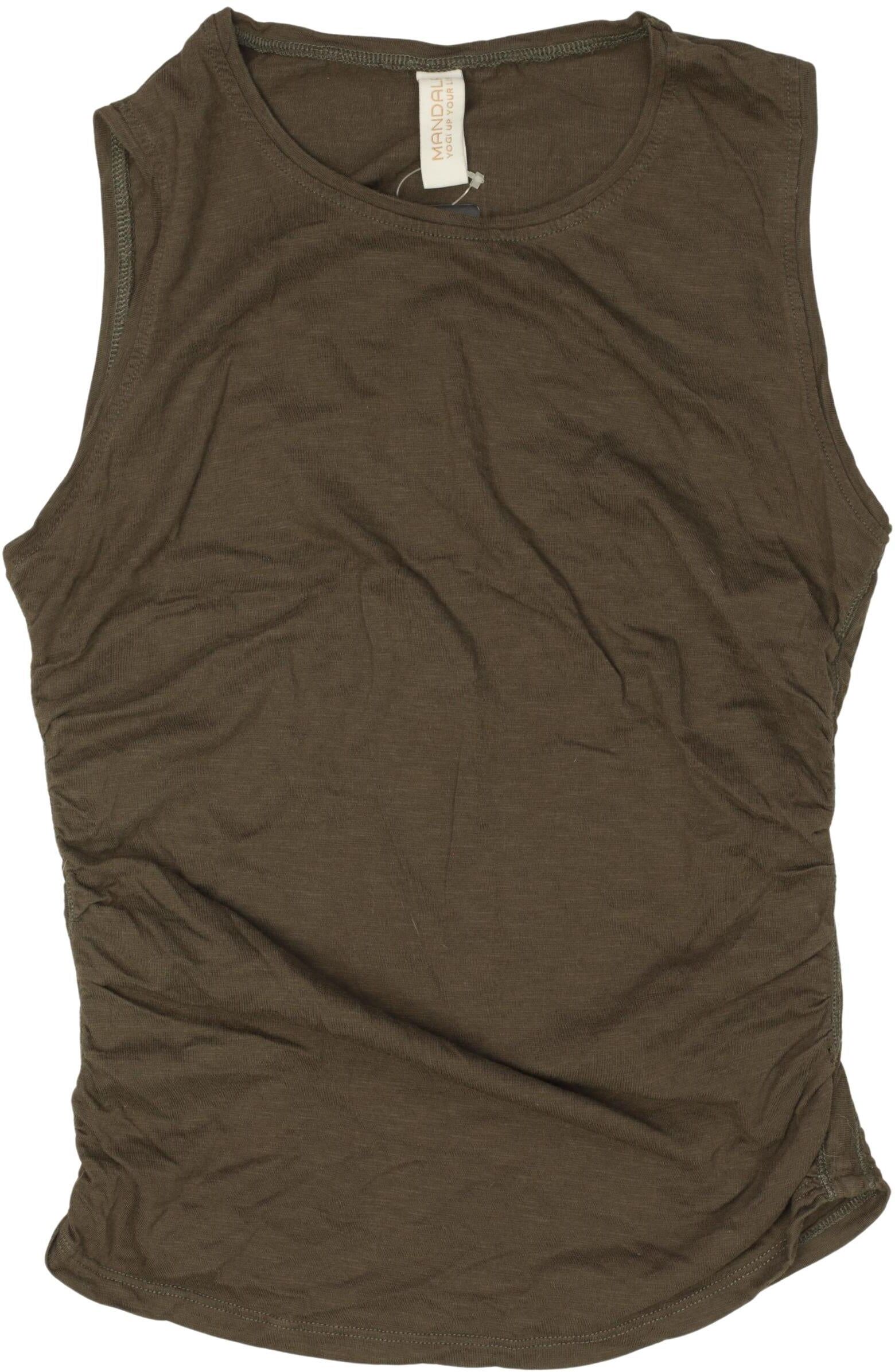 Mandala Damen Top, Grün, Gr. S, Modal / Baumwolle - Second Hand