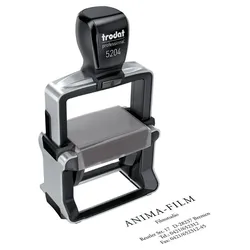 trodat Textstempel, individualisierbar 5204 Edelstahl ohne Logo