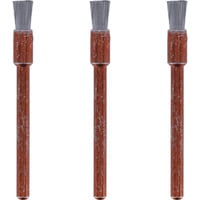 Edelstahlbürste Ø 3,2 mm (532) 3 Stück, Schaft Ø 3,2mm