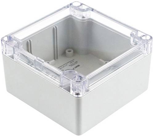 Hammond Electronics 1554 PC CL 1554L2GYCL Universal-Gehäuse Polycarbonat Grau 1St.