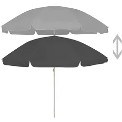 vidaXL Anthrazitfarbener Sonnenschirm 240 cm, Modell Soleil Aurora