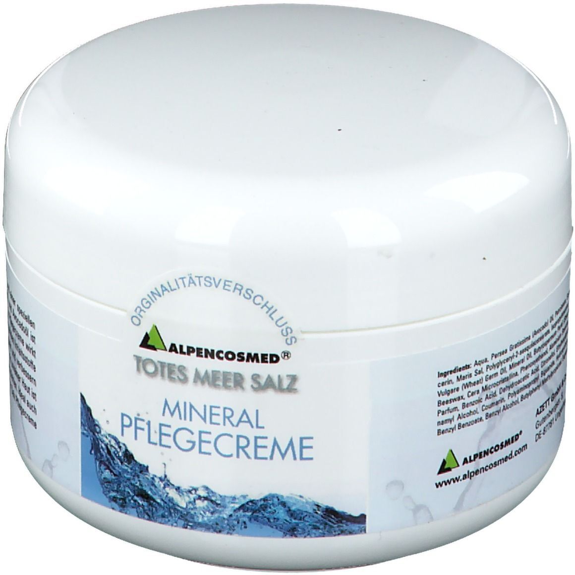ALPENCOSMED Totes Meer Salz Mineral Pflegecreme AC 200 ml Creme
