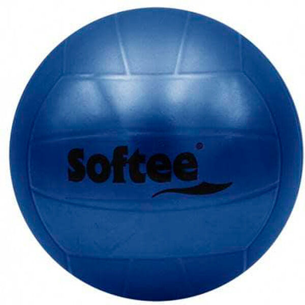 Softee balon medicinal pvc liso agua 4 kg balón medicinal Azul (UNICA)