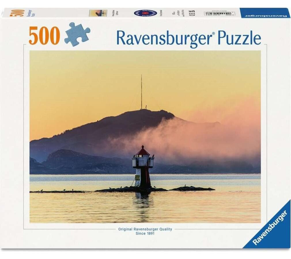 Ravensburger Puzzel 500 stukjes Noorse Vuurtoren