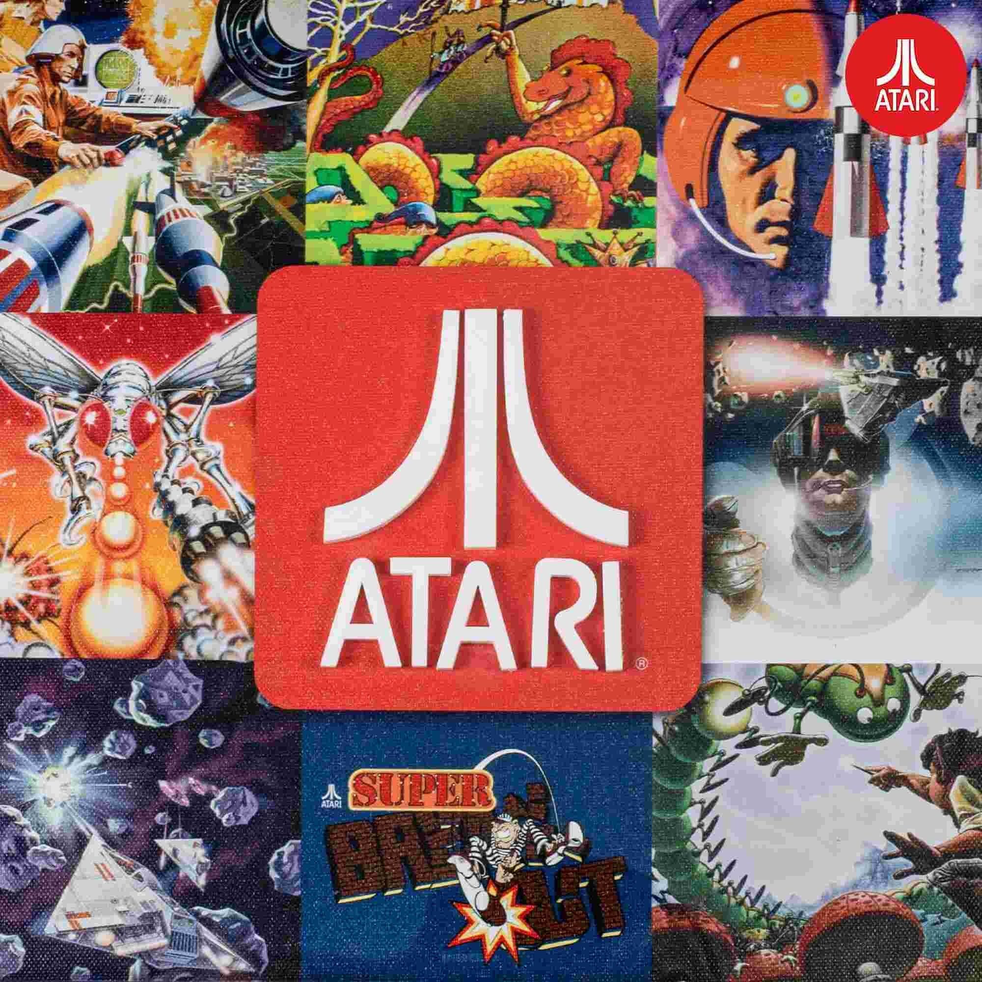 Thumbs Up Official Atari 3D Wall Art - Atari Legends