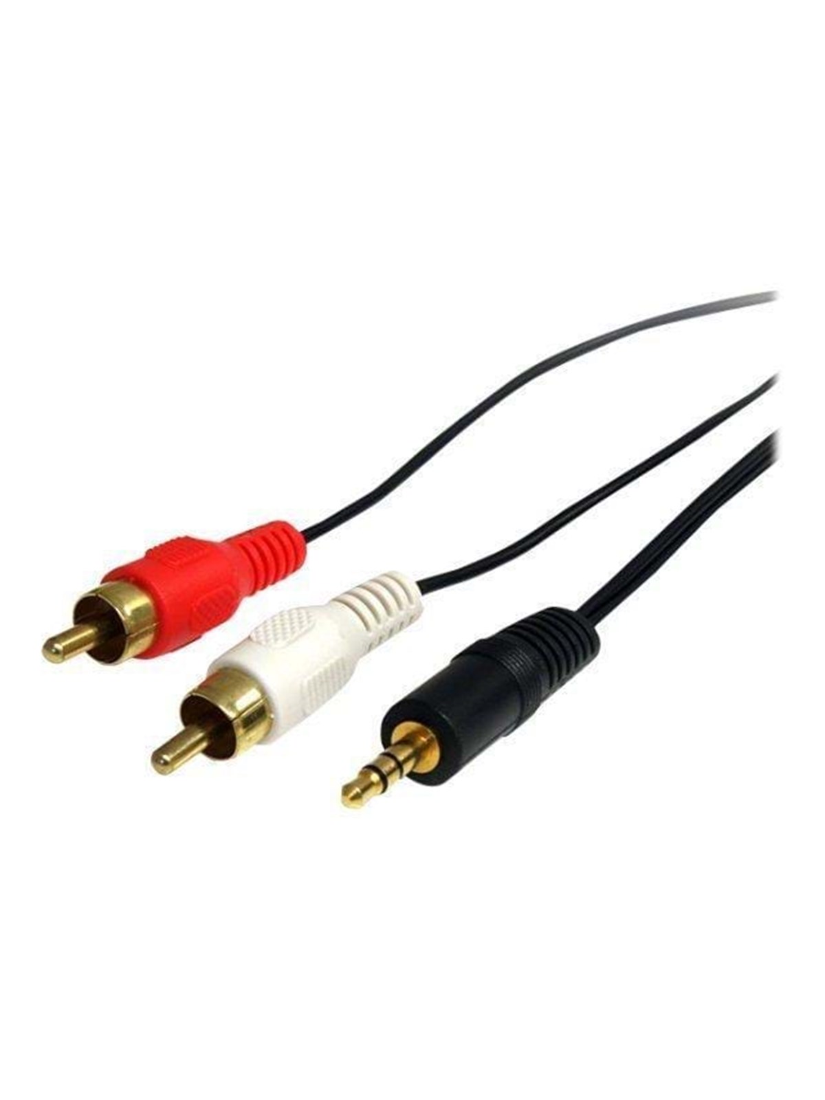 StarTech.com Stereo Audio Kabel - 3.5mm Male zu 2x RCA Male - Audiokabel