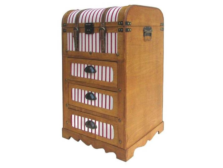Boîte de rangement Signes Grimalt Cajonero malle en bois - 44 x 34 5 x 71 cm