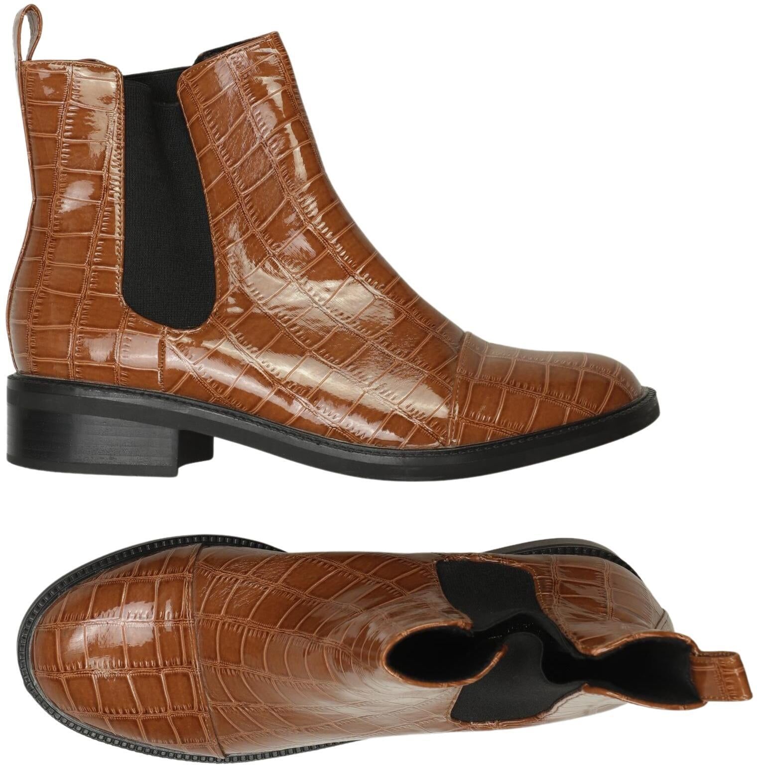 Raid Damen Stiefelette, Braun, Gr. EU 38 (UK 5), Kunstleder - Second Hand