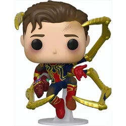 Avengers: Endgame POP! Movies Vinyl Figur Unmasked Spider-Man 9 cm