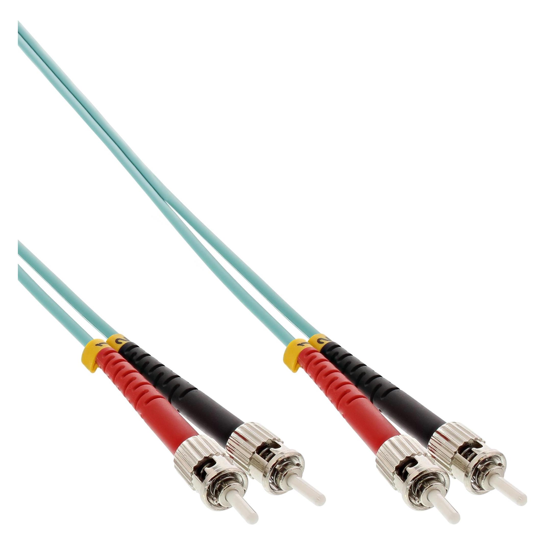 InLine Glasfaser-Patchkabel ST (1 m) (81501O)