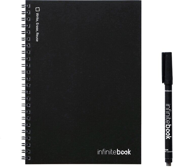 CADERNO INFINITEBOOK A5 LISO PR