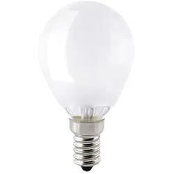 SIGOR LED Filamentlampe KUGEL, 230V, Ø 4.5cm / L 8cm, E14, 2.5W 2700K 250lm 300°, dimmbar, matt SIG-6134601
