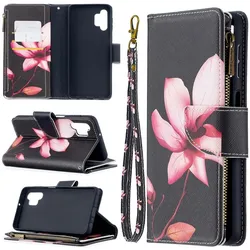 König Design Hülle Handy Schutz für Samsung Galaxy A32 5G Case Flip Cover Tasche Etui Schwarz (Samsung Galaxy A32 5G), Smartphone Hülle, Schwarz