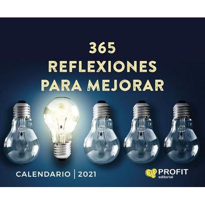 CALENDARIO 365 REFLEXIONES PARA MEJORAR 2021, Taschenbuch von , Profit Editorial, 978-84-17-94257-1