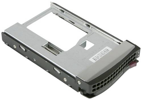 Supermicro Spare Parts MCP-220-247 2.5 Zoll Festplatten-Einbaurahmen Schwarz, Grau