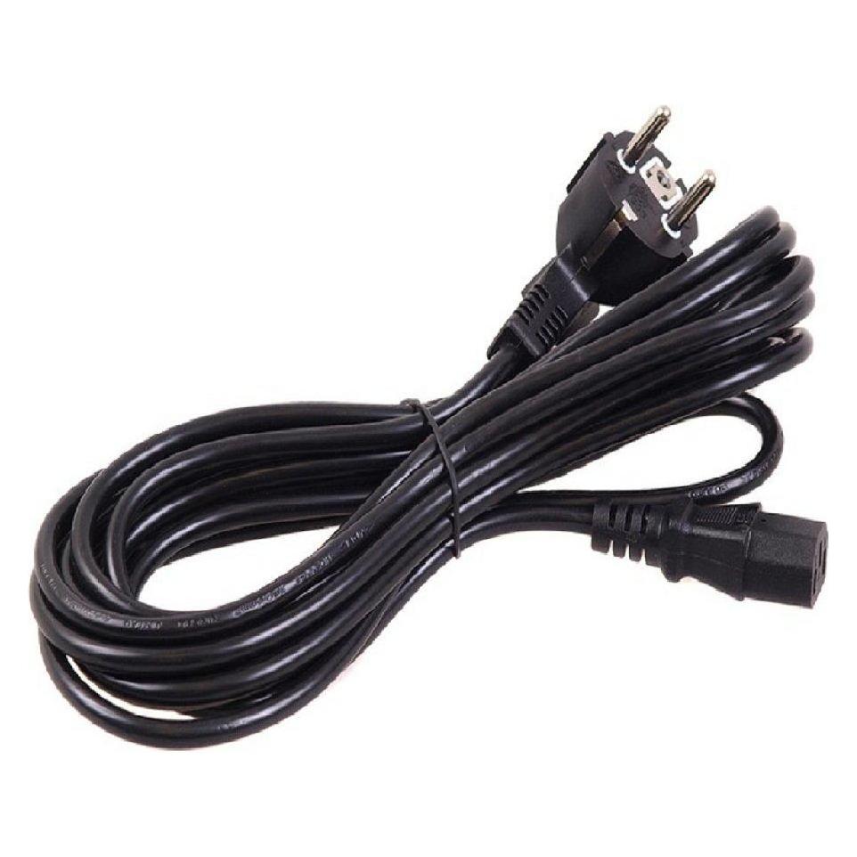 Maclean Kabel zasilający 3 pin 5M wtyk EU MCTV-801 (5 m) (MCTV-801)