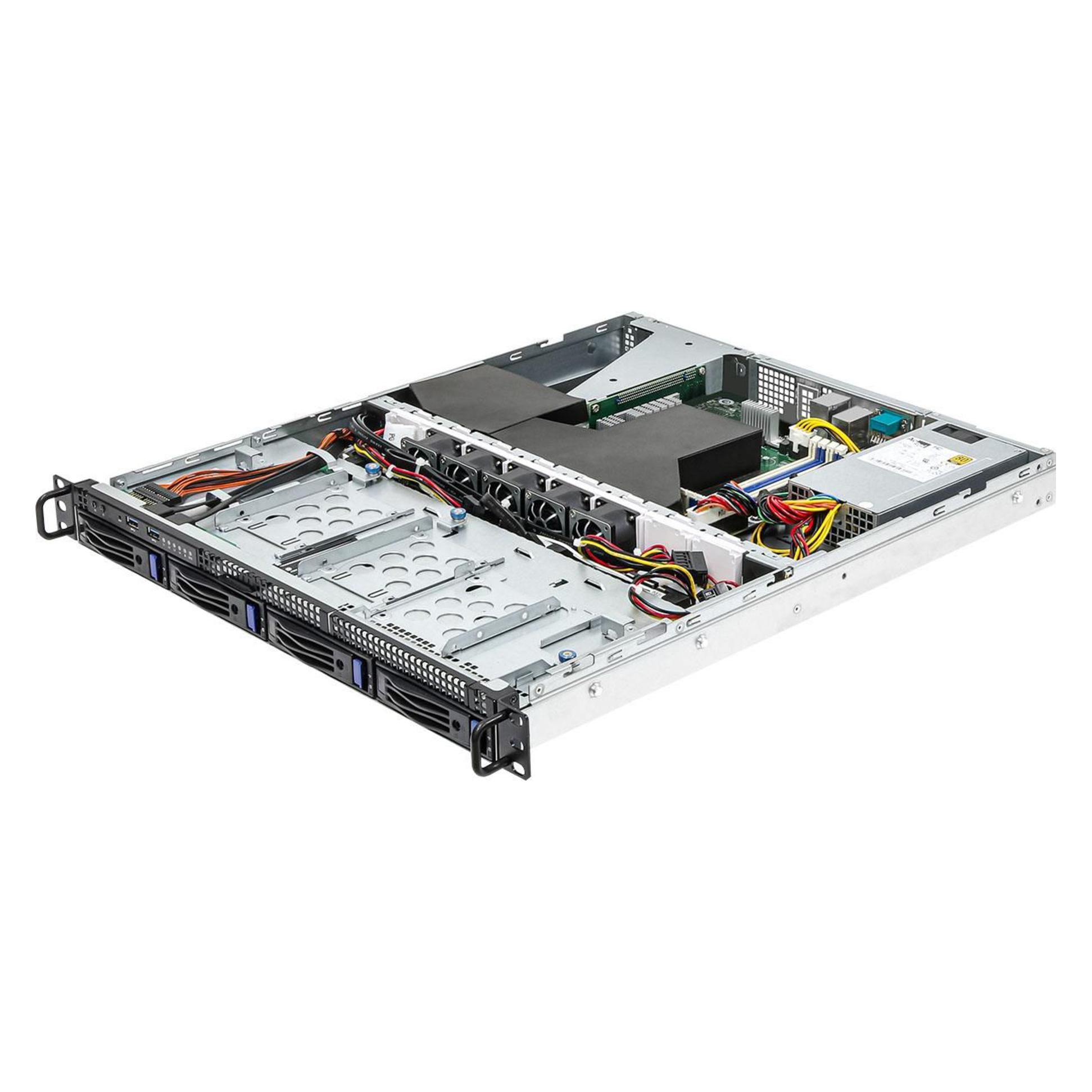 AsRock Barebone 1U Single Sockel AM4 1U4LW-X570 (1U4LW-X570)