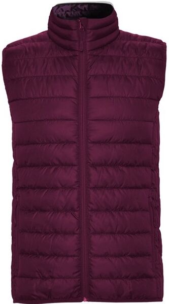 Gilet rembourré personnalisé imperméable et coupe-vent Oslo L ROJO CIRUELA