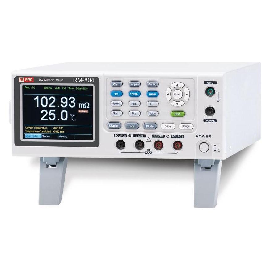 RS PRO Ohmmeter with handler,RS-232C,USB device (Tisch-Multimeter) (1225158)