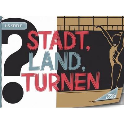 Stadt, Land, Turnen - 115 Spielblöcke, Taschenbuch von LevelBoard Spiele, LevelBoard Spiele, 978-3-693-19765-3