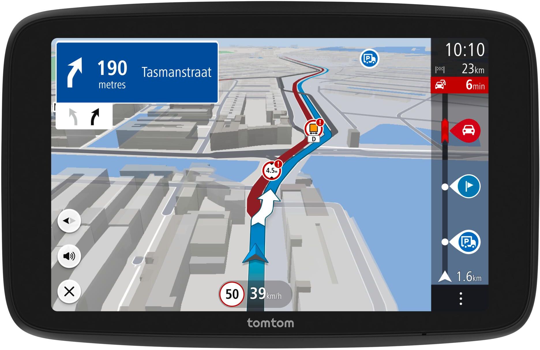 Navigationsgerät TOMTOM "GO Expert 6 Plus", schwarz, Navigationsgeräte, Navigationsgerät schwarz Einheitsgröße