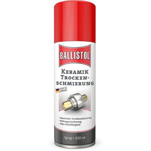 Ballistol Multifunktionsöl 25630 Keramik Trockenschmierung, silikon-, PTFE- und Harzfrei, für innen, Spray 200 ml