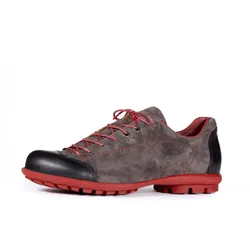 Think Schnürschuhe grau Kong schwarz/kombi 55-0030 - CKN 317 Gr.42