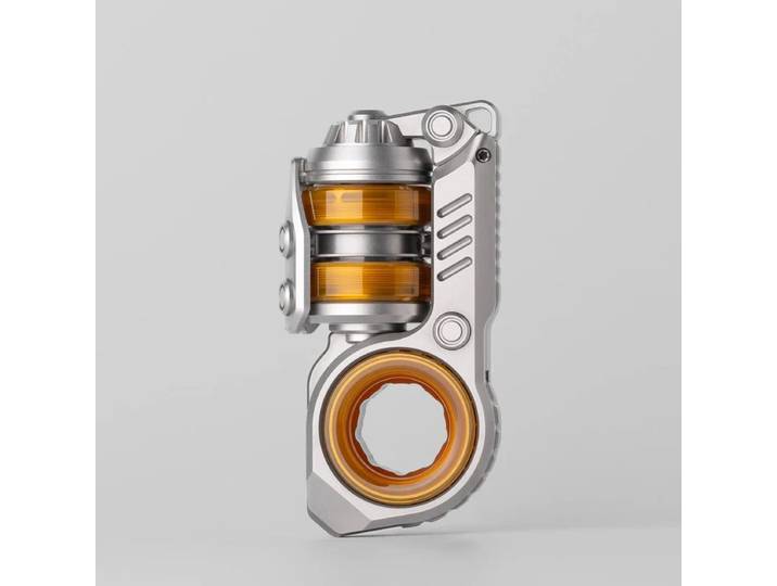 GobiggeR Sinian PEI diapason en acier inoxydable Fidget curseur poussant l'oeuf Anti-Stress tdah EDC Fidget Spinner jouets