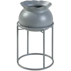 Helloshop26 - Pflanzenständer im Outdoor-Stil 32 x 20 cm grau