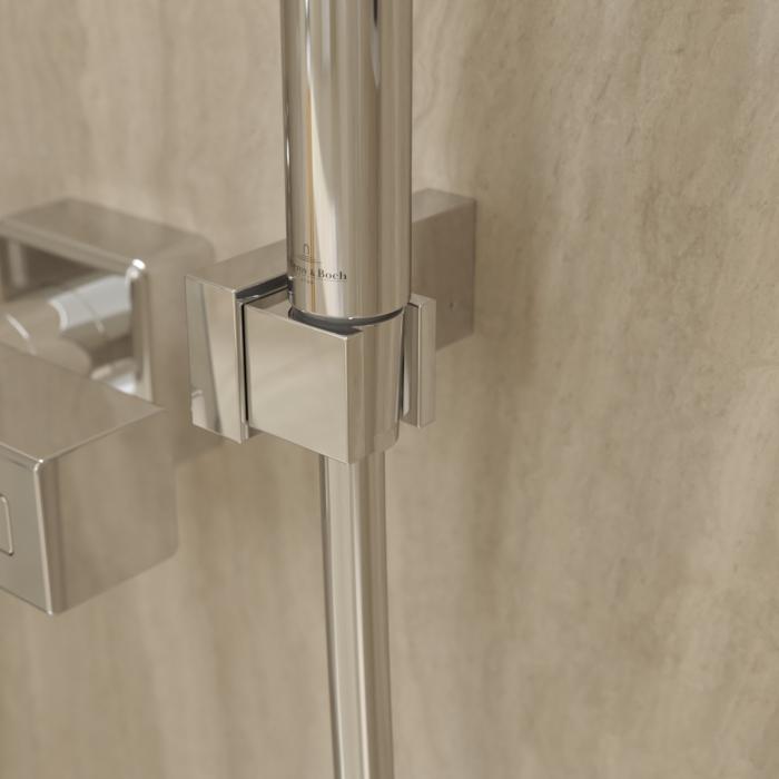 Villeroy & Boch Universal Showers Handbrausehalter TVC00045900061 eckig, Wandmontage, chrom