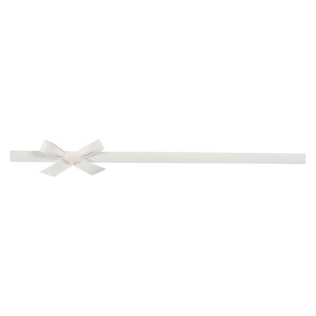 Creativ Company Geschenkband Mattweiss, 25m (1x) (5712854052078)