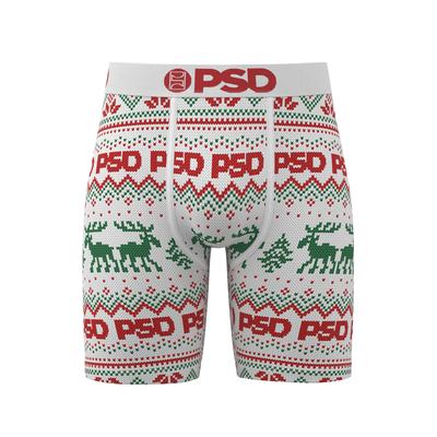 Boxershorts PSD "FAIR ISLE. Herren", Herren, Gr. S, bunt (multi), 88% Polyester, 12% Elasthan, Unterhosen